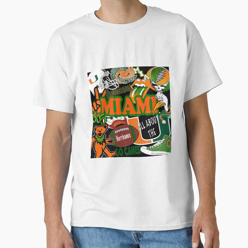University Miami T-Shirt - Novelty Apparel Men Women - T-Shirt, Sweatshirt, Hoodie