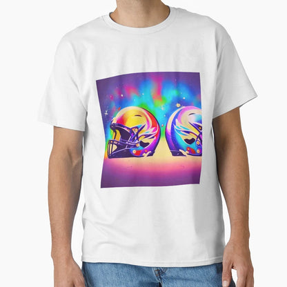 Helmet Harmony T-Shirt - Minimalist Print Men Women - T-Shirt, Sweatshirt, Hoodie