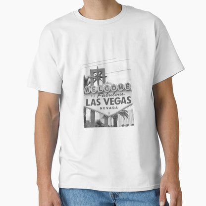 Vegas T-Shirt - Minimalist Print for Adults - T-Shirt, Sweatshirt, Hoodie