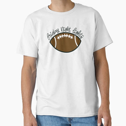 Friday Night Lights Football T-Shirt - Custom Art Print Men Women - T-Shirt, Sweatshirt, Hoodie