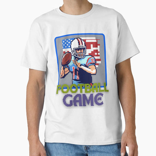 American Foot Ball T-Shirt - Aesthetic Graphic Men Women - T-Shirt, Sweatshirt, Hoodie