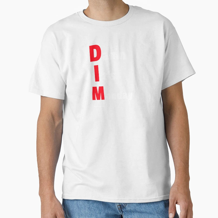 Damn Its Monday T-Shirt - Minimalist Print Men Women - T-Shirt, Sweatshirt, Hoodie
