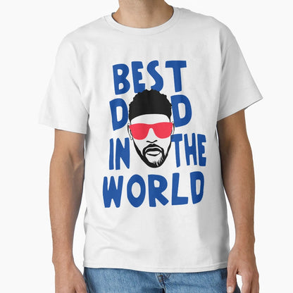 Best Dad World T-Shirt - Aesthetic Graphic Men Women - T-Shirt, Sweatshirt, Hoodie