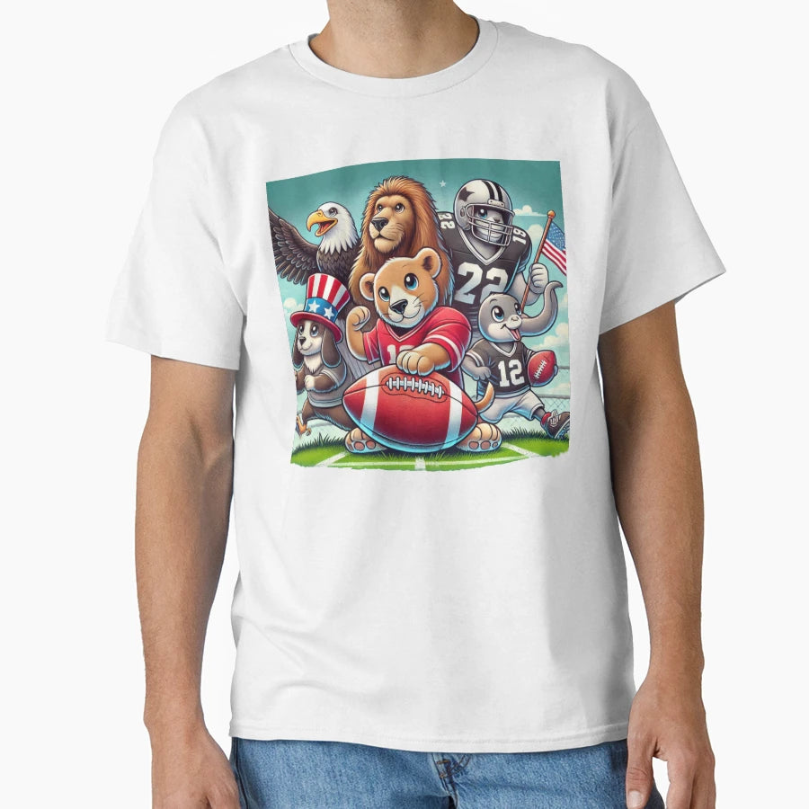 Gridiron Football T-Shirt - Casual Everyday Wear Unisex - T-Shirt, Sweatshirt, Hoodie