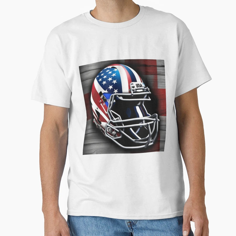Usa Football Gridiron T-Shirt - Casual Everyday Wear Unisex - T-Shirt, Sweatshirt, Hoodie