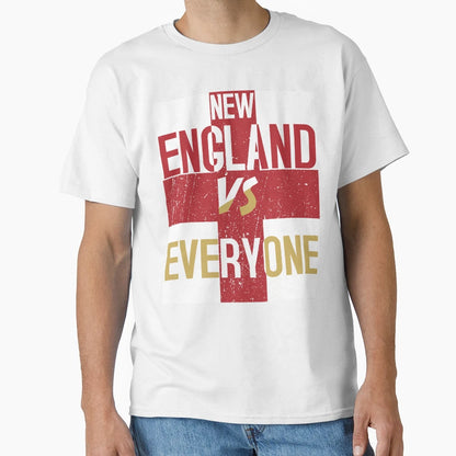New England Vs Everyone T-Shirt - Minimalist Print for Adults - T-Shirt, Sweatshirt, Hoodie