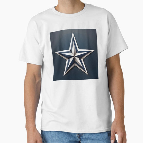 Sleek Nautical Star Emblem T-Shirt - Graphic Print for Adults - T-Shirt, Sweatshirt, Hoodie