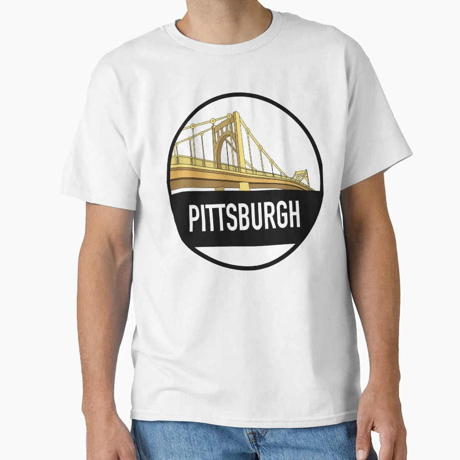 Pittsburgh Bridge T-Shirt - Streetwear Style for Adults - T-Shirt, Sweatshirt, Hoodie