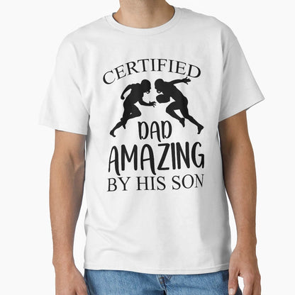 Football Dad T-Shirt - Custom Art Print Unisex - T-Shirt, Sweatshirt, Hoodie
