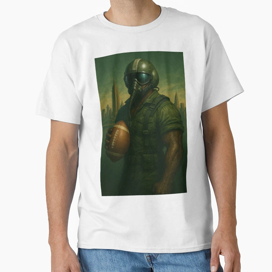 New York Football V5 T-Shirt - Aesthetic Graphic Unisex - T-Shirt, Sweatshirt, Hoodie