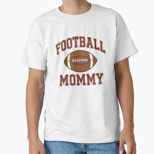 Football Mommy Logo T-Shirt - Fun Novelty Design Unisex - T-Shirt, Sweatshirt, Hoodie