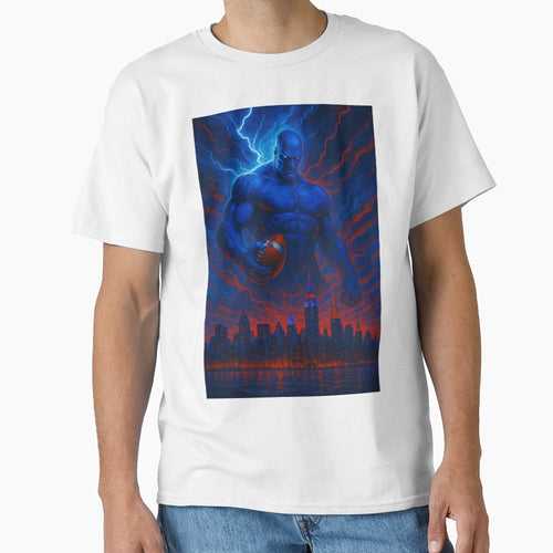 New York City Football V5 T-Shirt - Fun Novelty Design for Adults - T-Shirt, Sweatshirt, Hoodie
