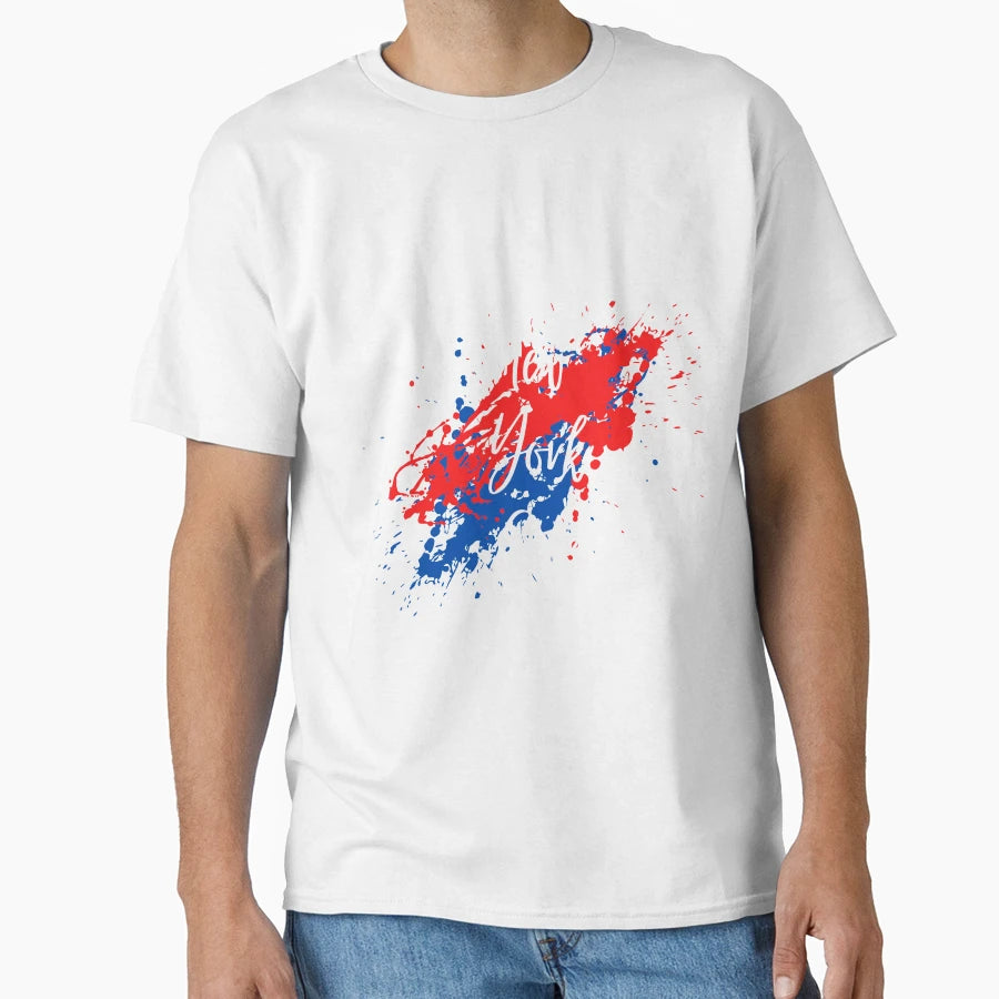 Words New York City Splatter T-Shirt - Fun Novelty Design for Adults - T-Shirt, Sweatshirt, Hoodie