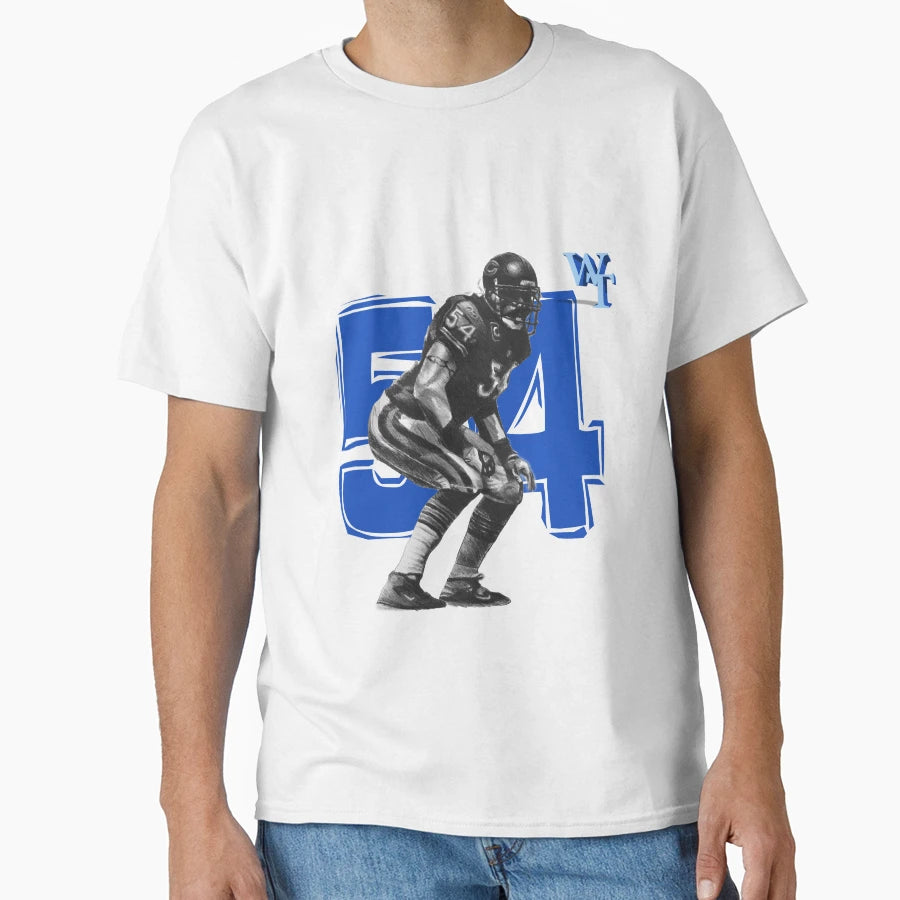 Brian Urlacher T-Shirt - Aesthetic Graphic for Adults - T-Shirt, Sweatshirt, Hoodie