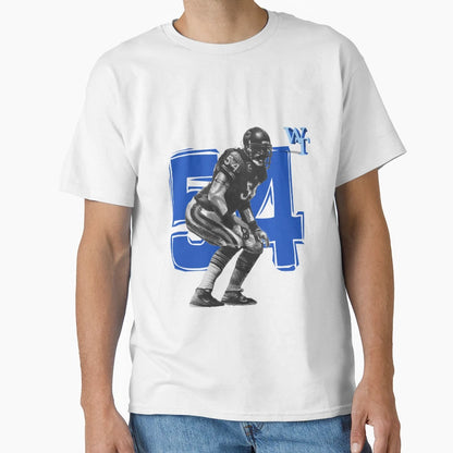 Brian Urlacher T-Shirt - Aesthetic Graphic for Adults - T-Shirt, Sweatshirt, Hoodie