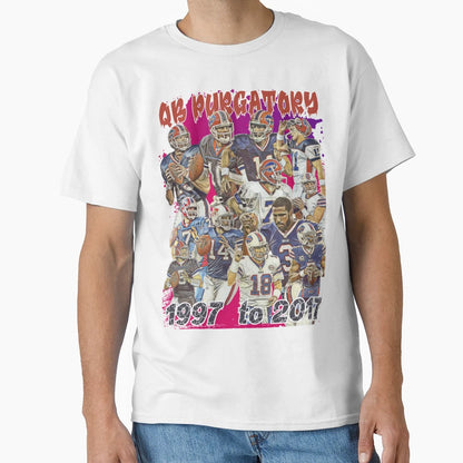 Buffalo Bills Qb Purgatory 1997 2017 T-Shirt - Minimalist Print for Adults - T-Shirt, Sweatshirt, Hoodie