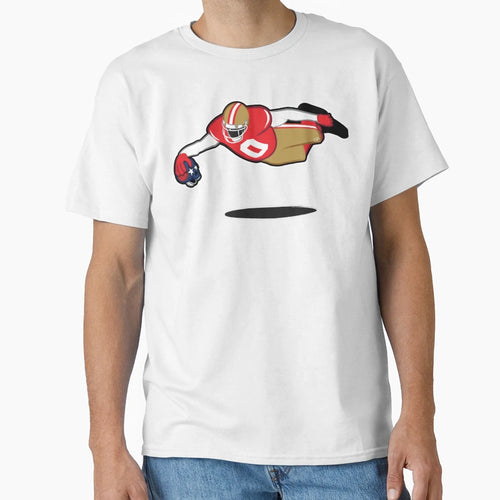Football Player Usa Skull T-Shirt - Novelty Apparel Unisex - T-Shirt, Sweatshirt, Hoodie