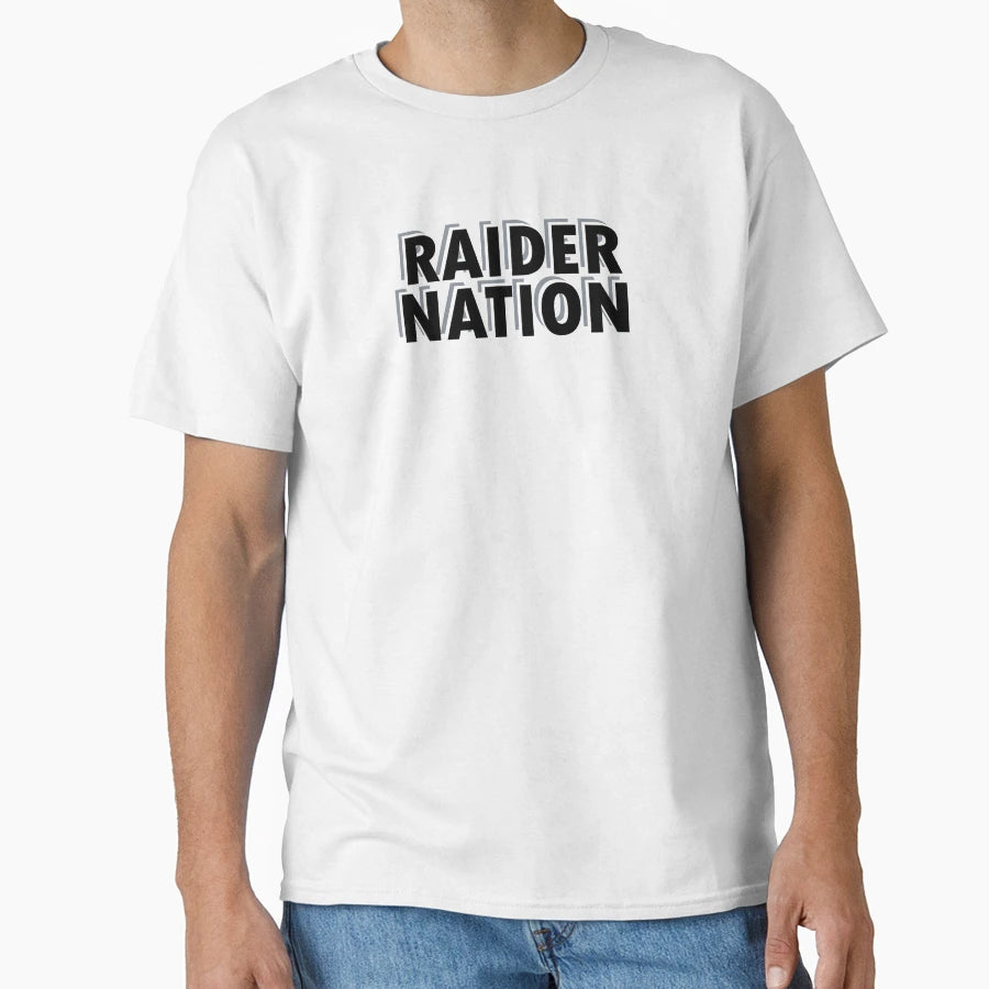 Raider Nation T-Shirt - Graphic Print Unisex - T-Shirt, Sweatshirt, Hoodie