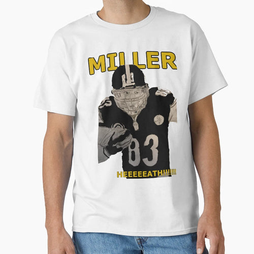 Pittsburgh Legend 83 Miller T-Shirt - Casual Everyday Wear Men Women - T-Shirt, Sweatshirt, Hoodie