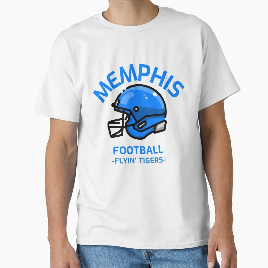 Memphis Football Flyin Tigers T-Shirt - Unique Graphic Unisex - T-Shirt, Sweatshirt, Hoodie