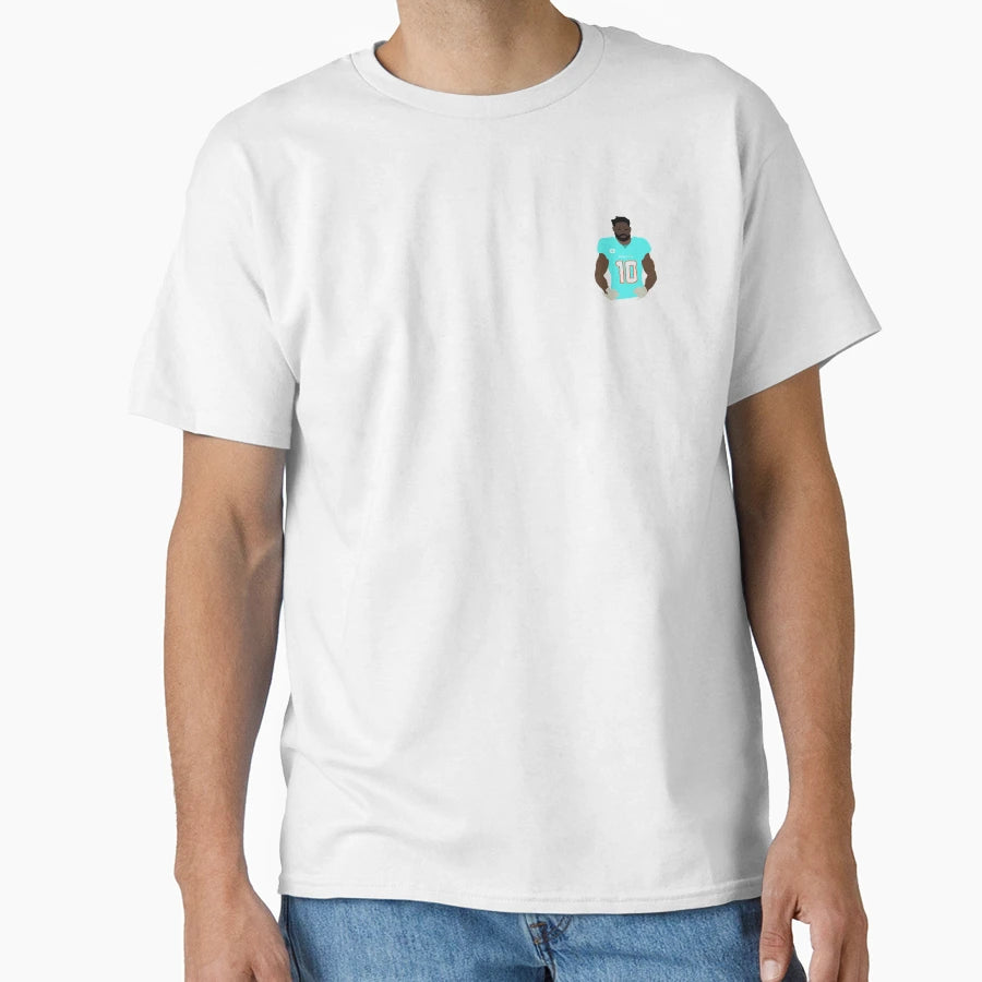 American Football Player Cartoon T-Shirt - Minimalist Print for Adults - T-Shirt, Sweatshirt, Hoodie