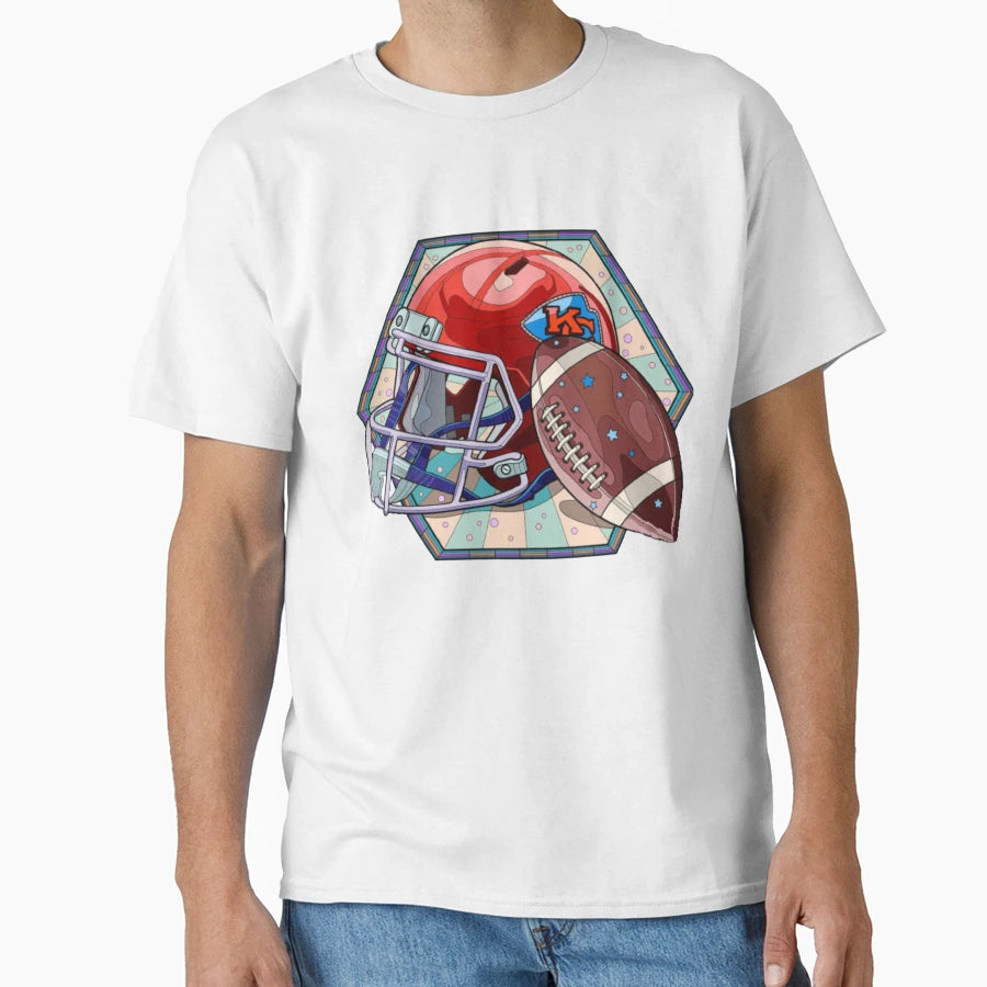 Football Logo T-Shirt - Novelty Apparel Men Women - T-Shirt, Sweatshirt, Hoodie
