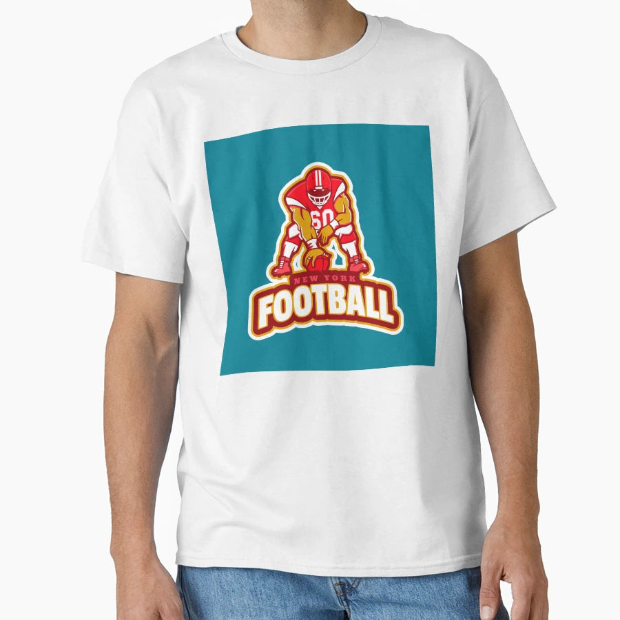 New York Football T-Shirt - Streetwear Style for Adults - T-Shirt, Sweatshirt, Hoodie