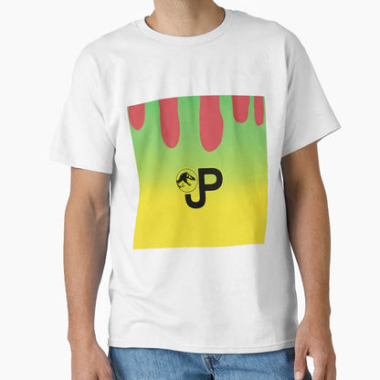 Skull Dino Logo Pattern T-Shirt - Minimalist Print for Adults - T-Shirt, Sweatshirt, Hoodie