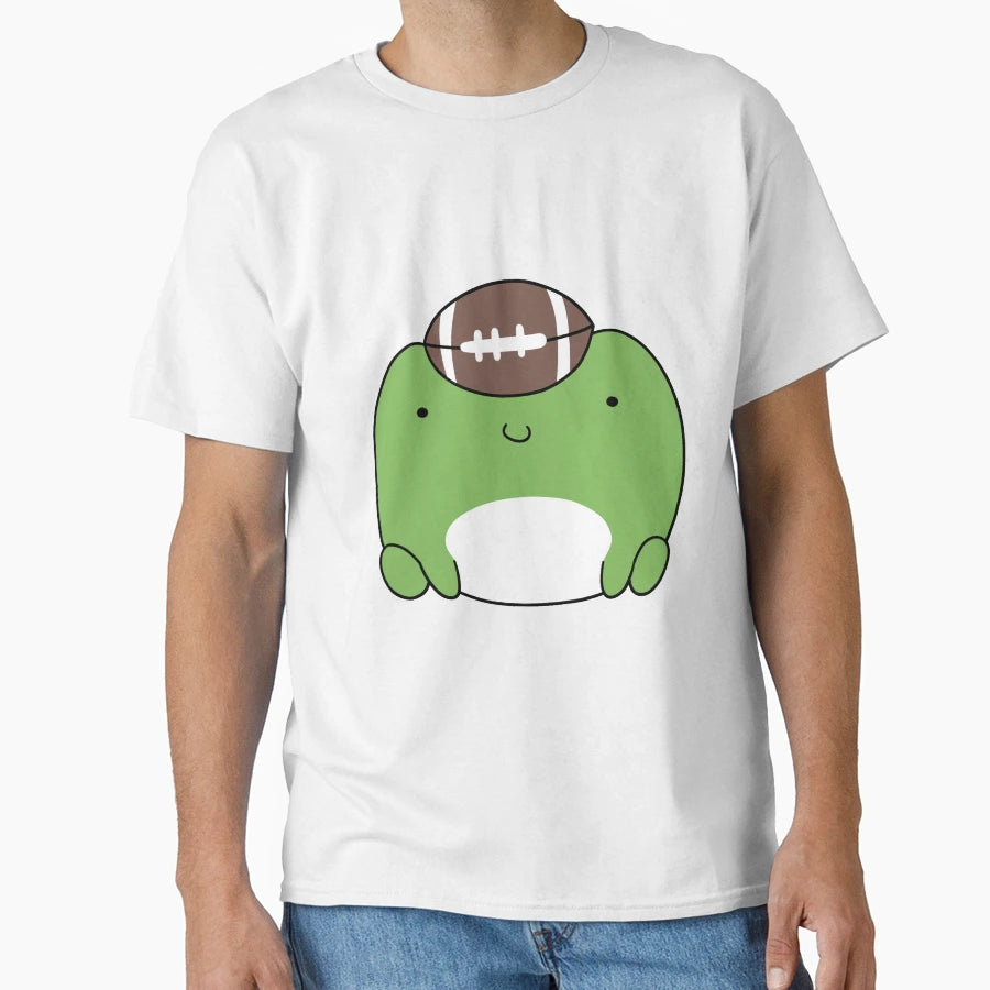 Football Frog T-Shirt - Casual Everyday Wear Unisex - T-Shirt, Sweatshirt, Hoodie