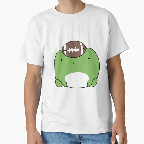 Football Frog T-Shirt - Casual Everyday Wear Unisex - T-Shirt, Sweatshirt, Hoodie