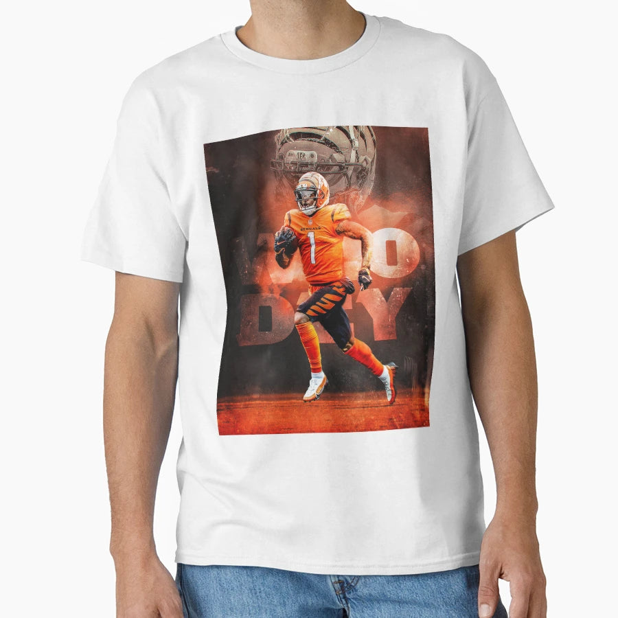 Jamarr Chase Cincinnati Who Dey Sports T-Shirt - Streetwear Style Unisex - T-Shirt, Sweatshirt, Hoodie