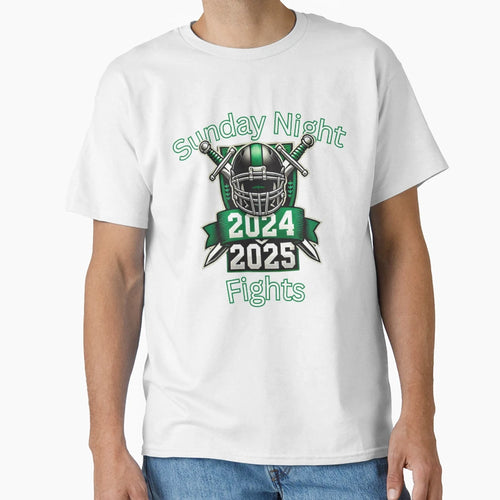 Custom Order Sunday Nights Fights T-Shirt - Unique Graphic for Adults - T-Shirt, Sweatshirt, Hoodie