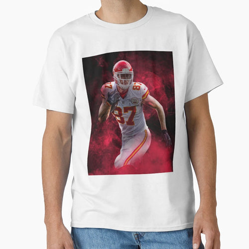 T Kelce Kansas City Sports Art T-Shirt - Graphic Print Unisex - T-Shirt, Sweatshirt, Hoodie