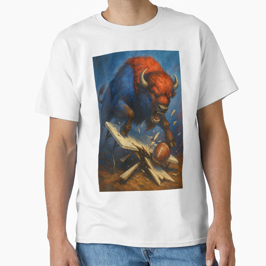 Buffalo Football V5 T-Shirt - Streetwear Style Unisex - T-Shirt, Sweatshirt, Hoodie