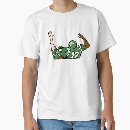 Jets Tecmo Bowl Touchdown T-Shirt - Casual Everyday Wear Men Women - T-Shirt, Sweatshirt, Hoodie