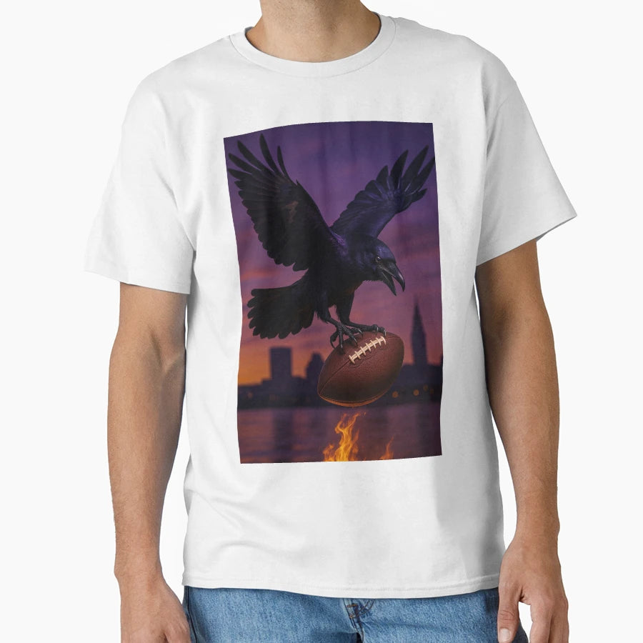 Baltimore Football V6 T-Shirt - Graphic Print Men Women - T-Shirt, Sweatshirt, Hoodie