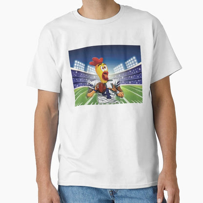 Screaming Chicken Dak T-Shirt - Trendy Graphic for Adults - T-Shirt, Sweatshirt, Hoodie