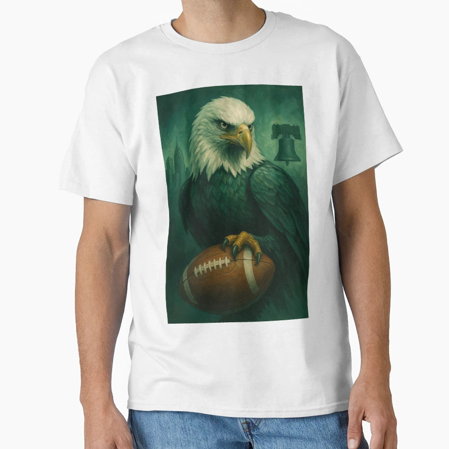 Philadelphia Football V2 T-Shirt - Aesthetic Graphic for Adults - T-Shirt, Sweatshirt, Hoodie
