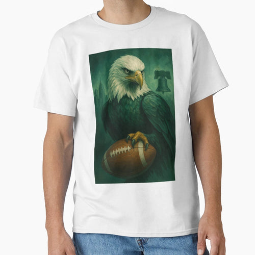 Philadelphia Football V2 T-Shirt - Aesthetic Graphic for Adults - T-Shirt, Sweatshirt, Hoodie