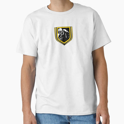 Football Fan Black And Yellow T-Shirt - Fun Novelty Design Unisex - T-Shirt, Sweatshirt, Hoodie
