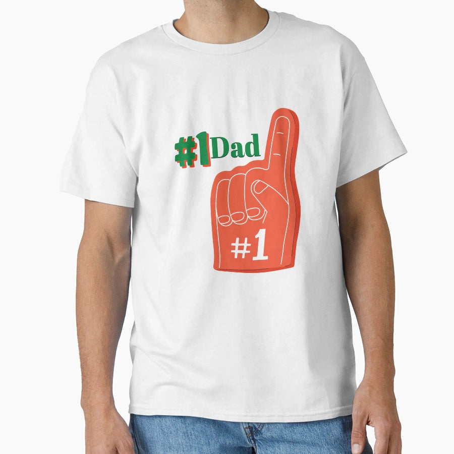 1Dad T-Shirt - Custom Art Print Men Women - T-Shirt, Sweatshirt, Hoodie