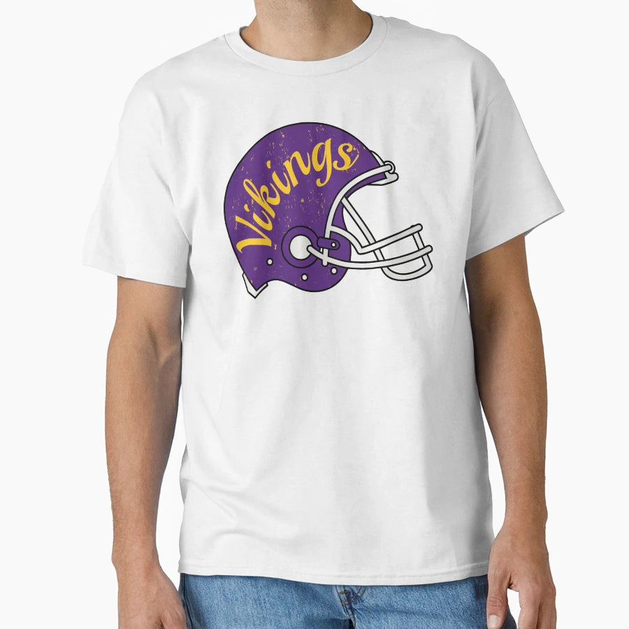 Vikings Helmet T-Shirt - Streetwear Style Men Women - T-Shirt, Sweatshirt, Hoodie
