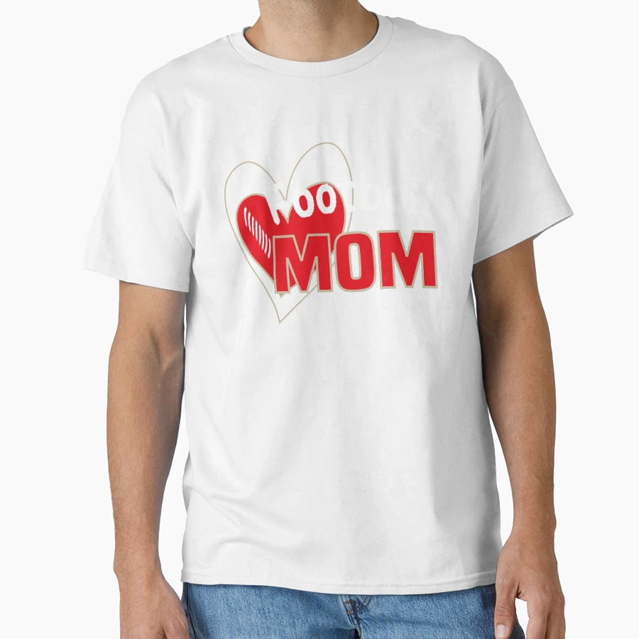 Football Mom Mom Life Football Game Day T-Shirt - Graphic Print Unisex - T-Shirt, Sweatshirt, Hoodie