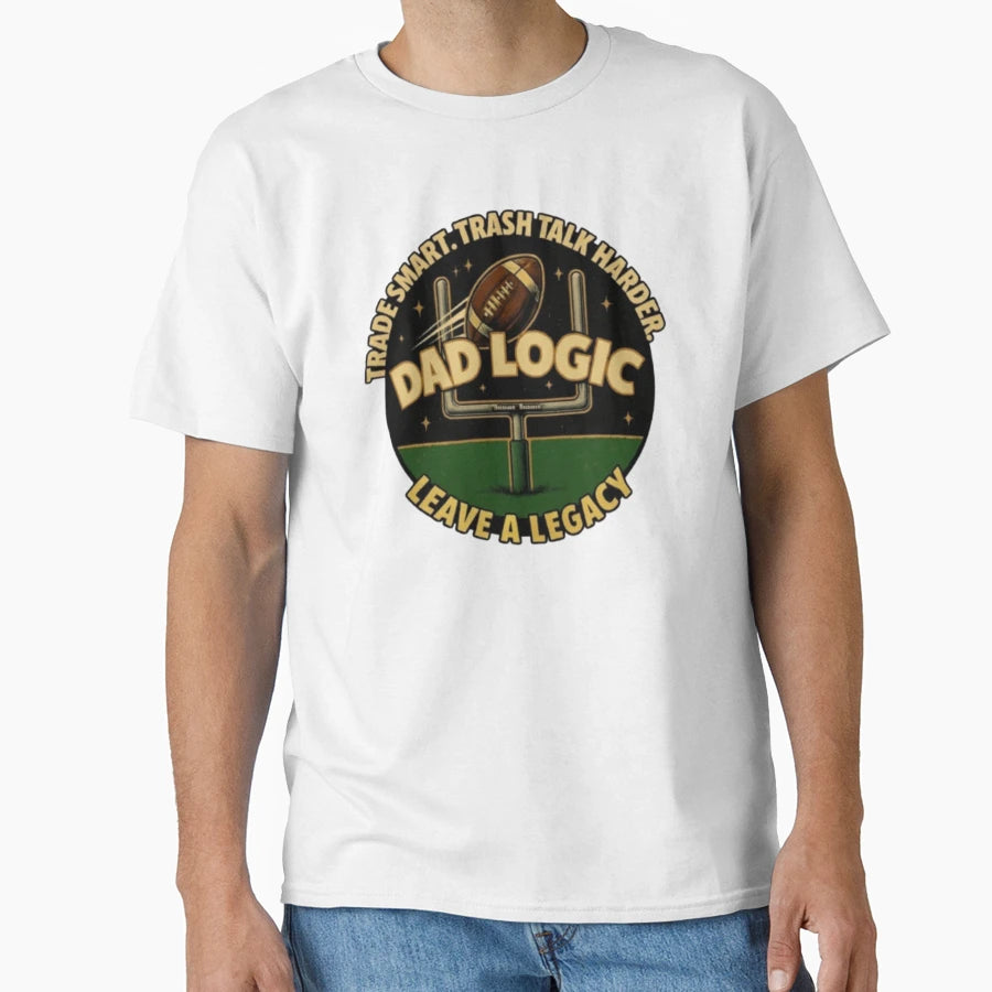 Dad Logic Trade Smart Trash Talk T-Shirt - Novelty Apparel for Adults - T-Shirt, Sweatshirt, Hoodie