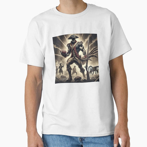 New England Football V2 T-Shirt - Graphic Print Unisex - T-Shirt, Sweatshirt, Hoodie