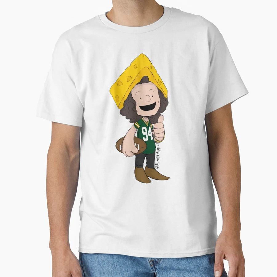 Cheesehead Haz T-Shirt - Minimalist Print Unisex - T-Shirt, Sweatshirt, Hoodie