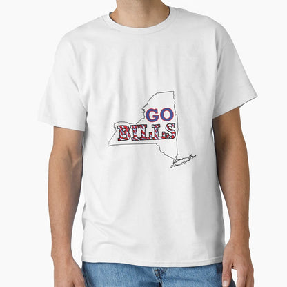 Go Buffalo T-Shirt - Trendy Graphic for Adults - T-Shirt, Sweatshirt, Hoodie