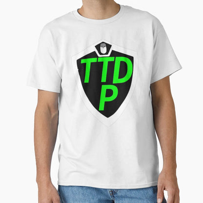 Thetireddadplayz Logo T-Shirt - Custom Art Print for Adults - T-Shirt, Sweatshirt, Hoodie
