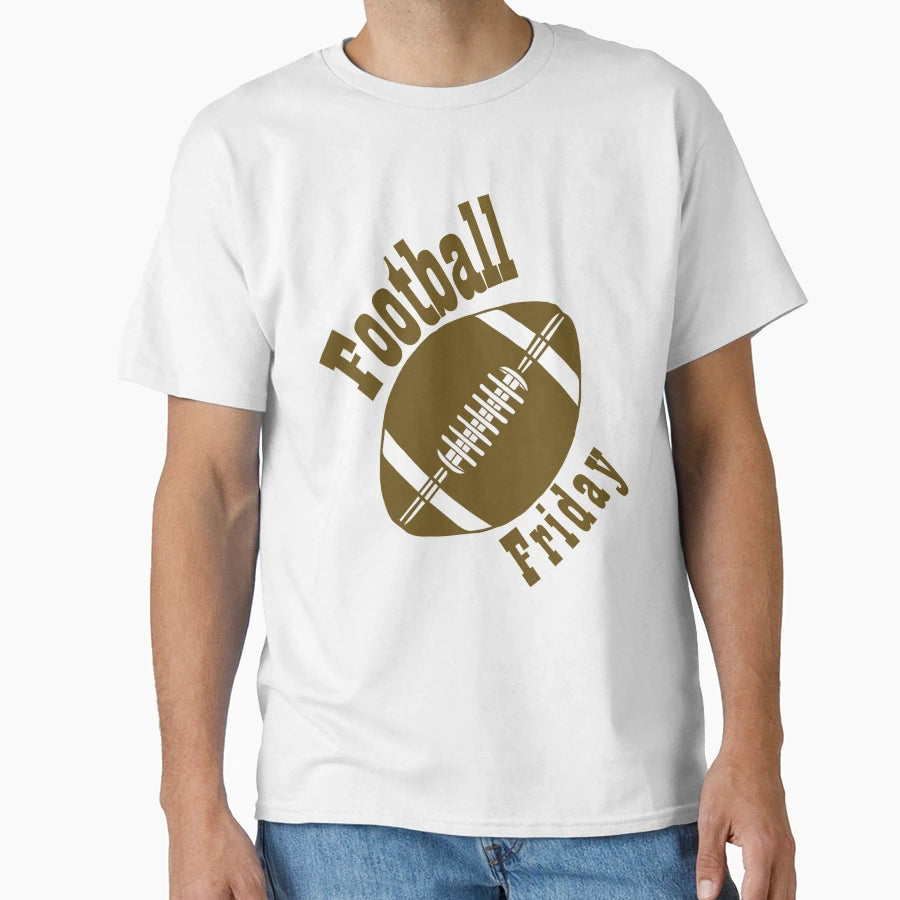 Football Friday T-Shirt - Trendy Graphic Unisex - T-Shirt, Sweatshirt, Hoodie
