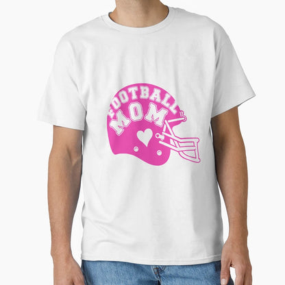 Football Mom Helmet T-Shirt - Trendy Graphic Men Women - T-Shirt, Sweatshirt, Hoodie